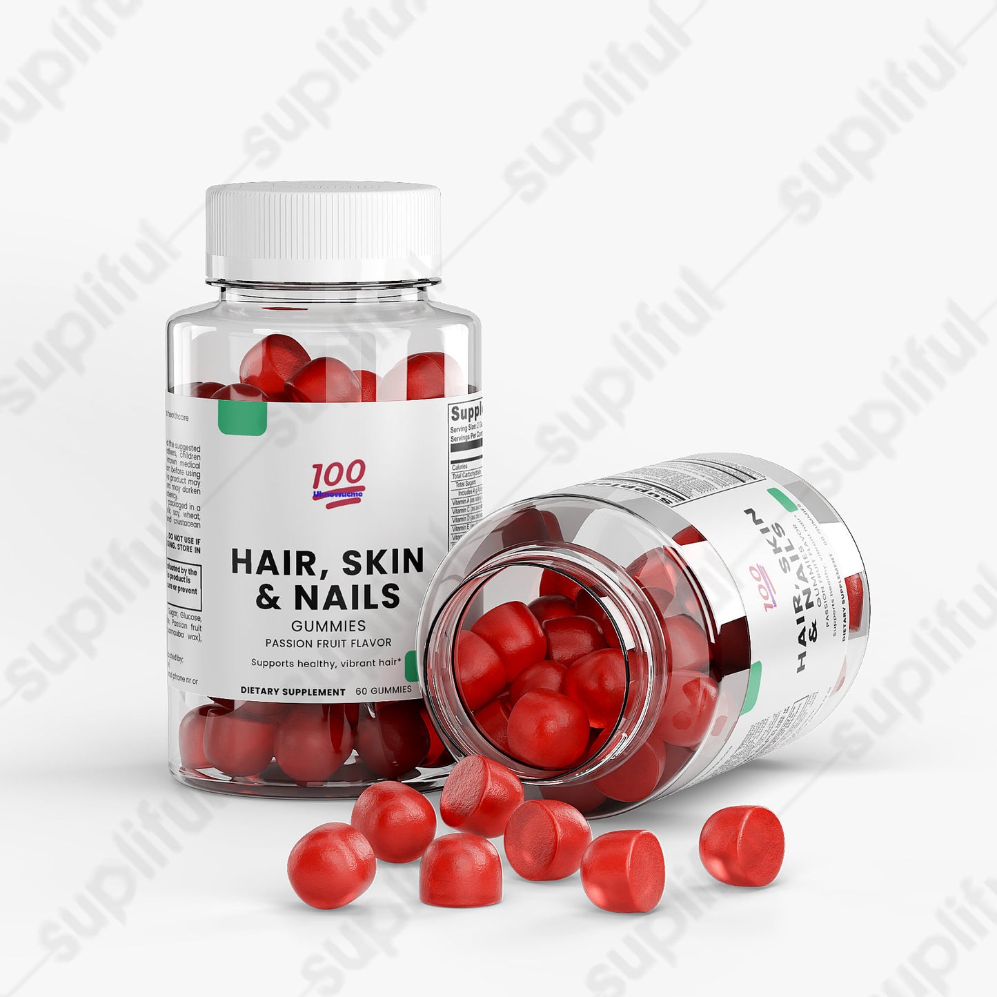 Hair, Skin & Nails Gummies - Uknowucme