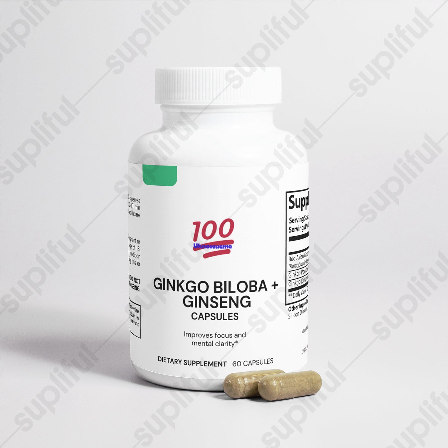 Ginkgo Biloba + Ginseng - Uknowucme