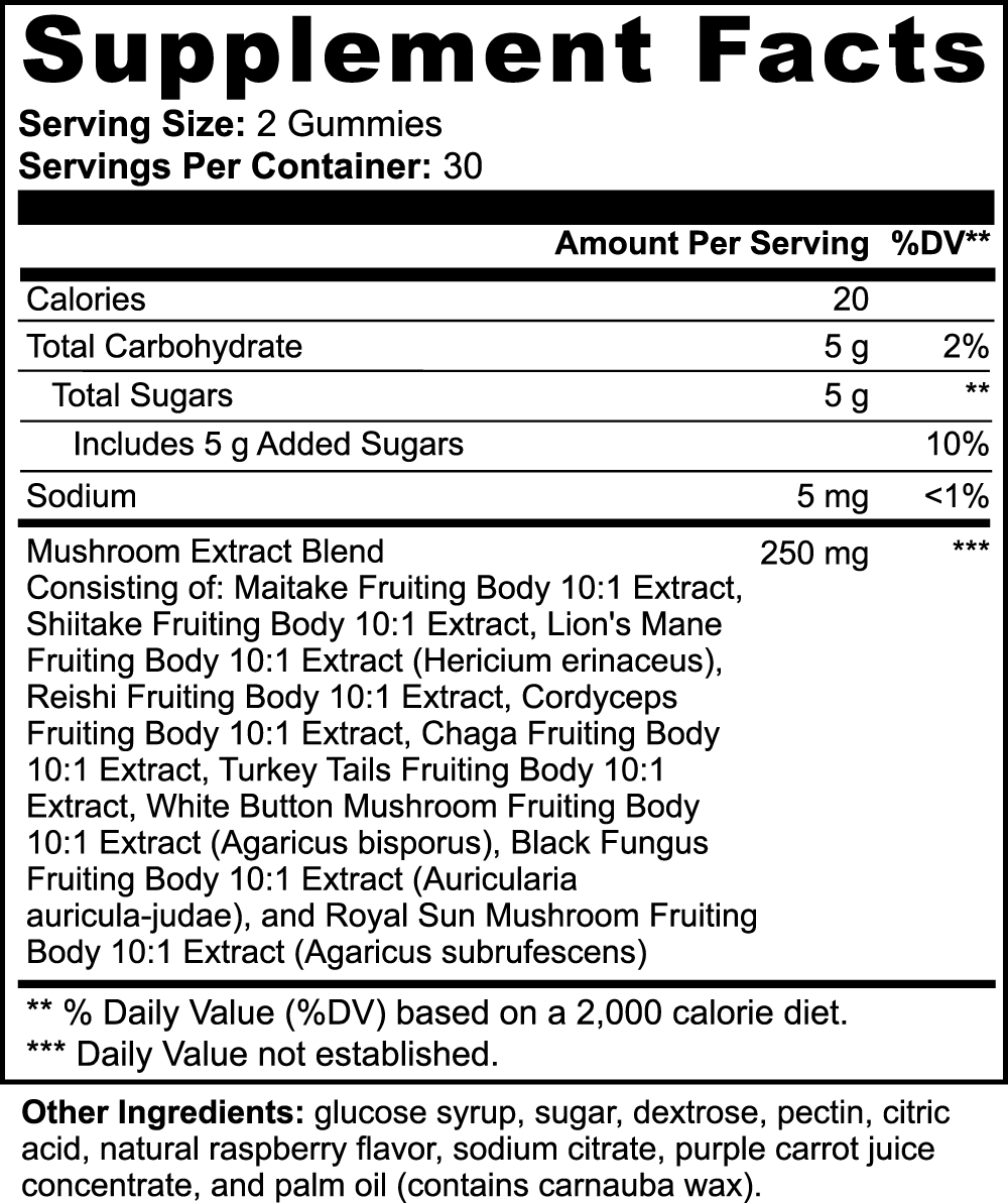 Mushroom Extract Complex - Uknowucme