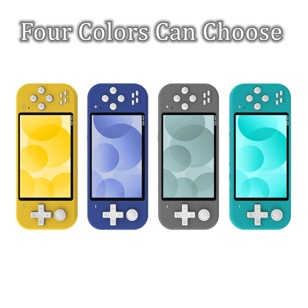 X20 mini 4.3 inch IPS screen Handheld Portable Game Console 32GB 8GB 5000 games for 8/16/32 bit Arcade Video games child gift - Uknowucme