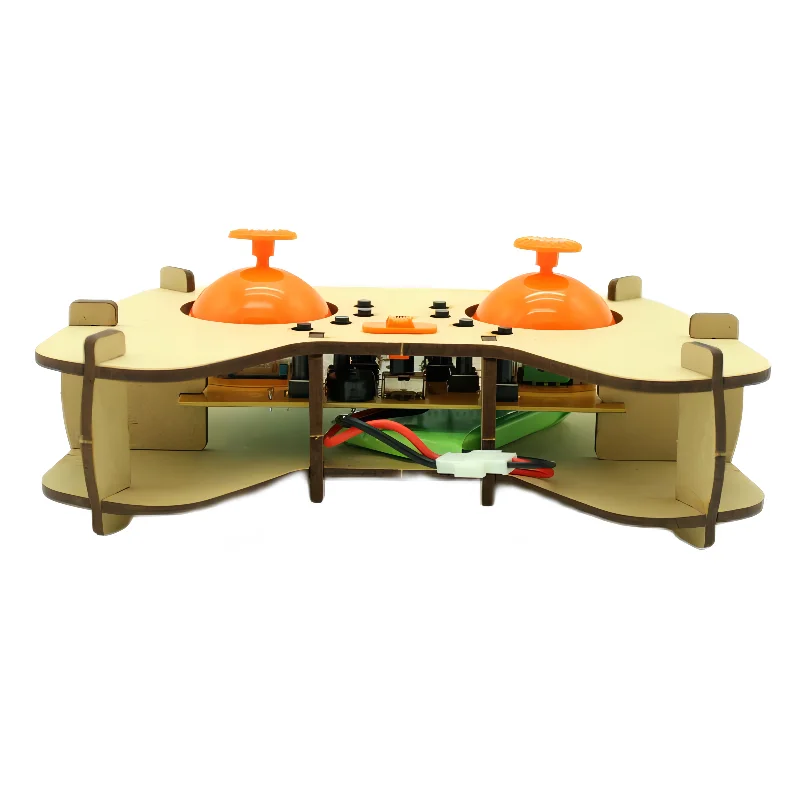 Wooden Drone DIY kit Wooden assembled Remote control toy fixed kit Remote Controlled Toys diy kit Training quadcopters - Uknowucme