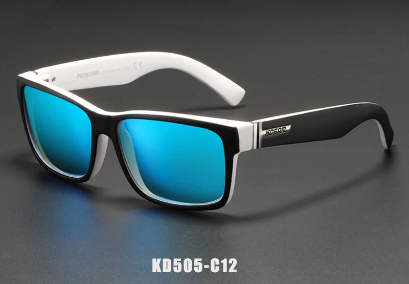 KDEAM Revamp Of Sport Men Sunglasses Polarized Shockingly Colors Sun Glasses Outdoor Driving Photochromic Sunglass With Box - Uknowucme