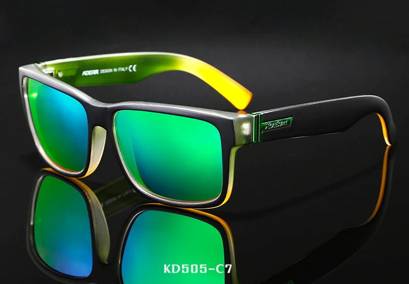 KDEAM Revamp Of Sport Men Sunglasses Polarized Shockingly Colors Sun Glasses Outdoor Driving Photochromic Sunglass With Box - Uknowucme