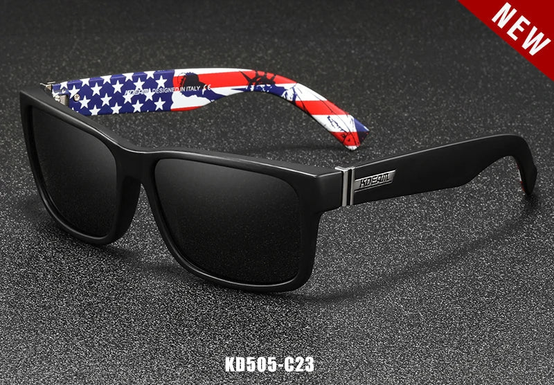 KDEAM Revamp Of Sport Men Sunglasses Polarized Shockingly Colors Sun Glasses Outdoor Driving Photochromic Sunglass With Box - Uknowucme