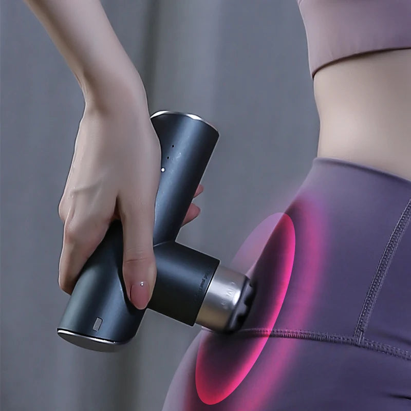 Professional Percussion Massage Gun for Deep Tissue Levels Rechargeable Portable with Muscle Relaxation Athlete Gym Recovery Use - Uknowucme