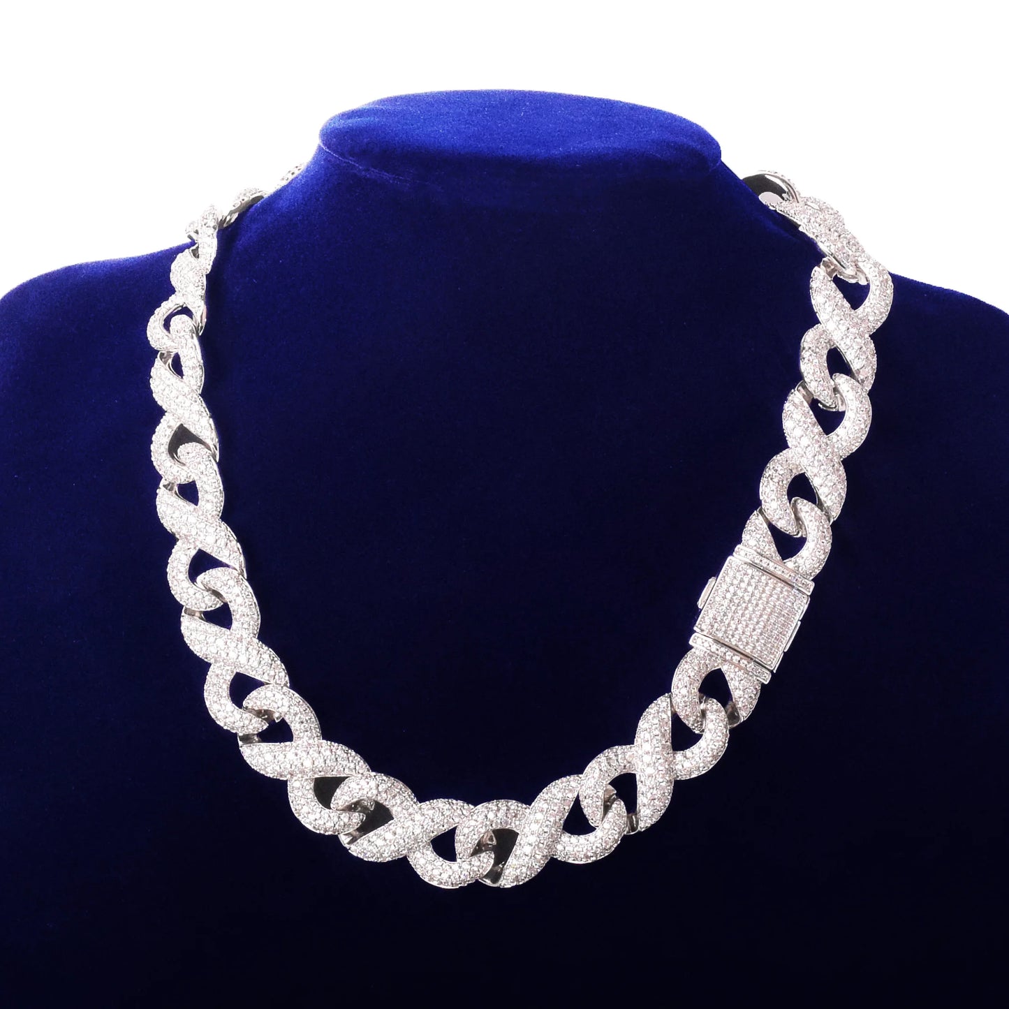 Bubble Letter Cuban Link Chain for Man Necklace Gold Color Choker Fashion Charms Hip Hop Rock Jewelry 2021 Trend - Uknowucme
