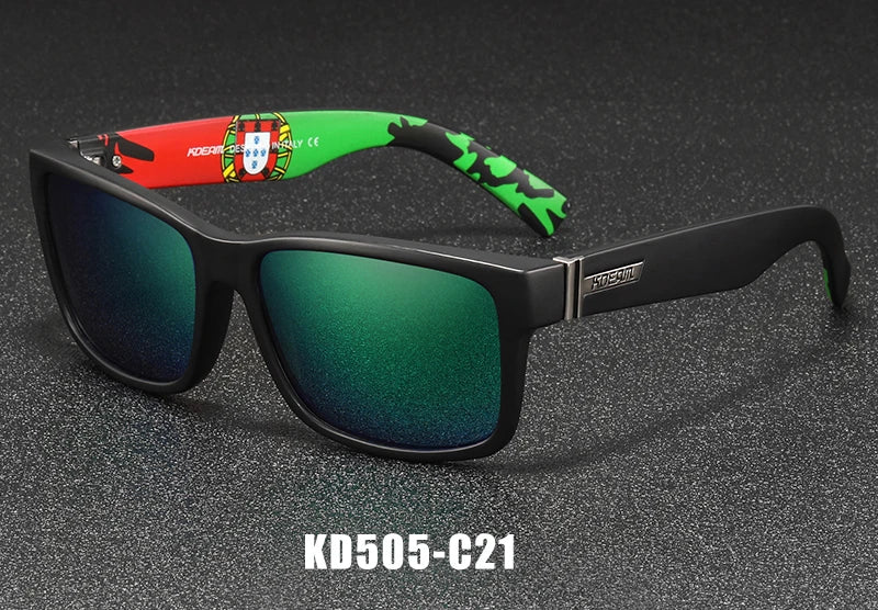 KDEAM Revamp Of Sport Men Sunglasses Polarized Shockingly Colors Sun Glasses Outdoor Driving Photochromic Sunglass With Box - Uknowucme