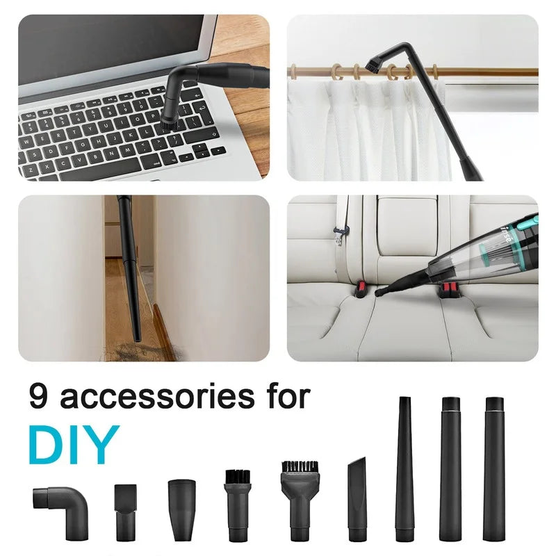 INSE R3S Corded Stick Vacuum Cleaner with Cable 2 in 1 Bagless Lightweight Stick Vacuum for Pet Hair Hard Floor Home - Uknowucme