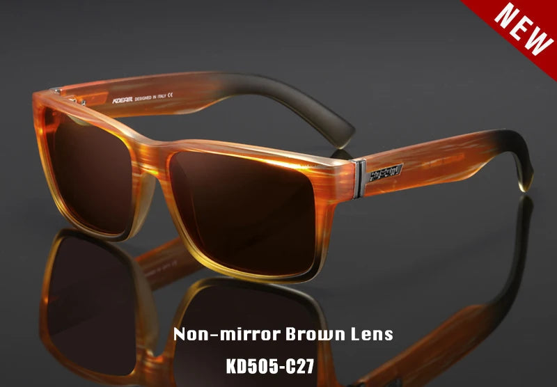 KDEAM Revamp Of Sport Men Sunglasses Polarized Shockingly Colors Sun Glasses Outdoor Driving Photochromic Sunglass With Box - Uknowucme