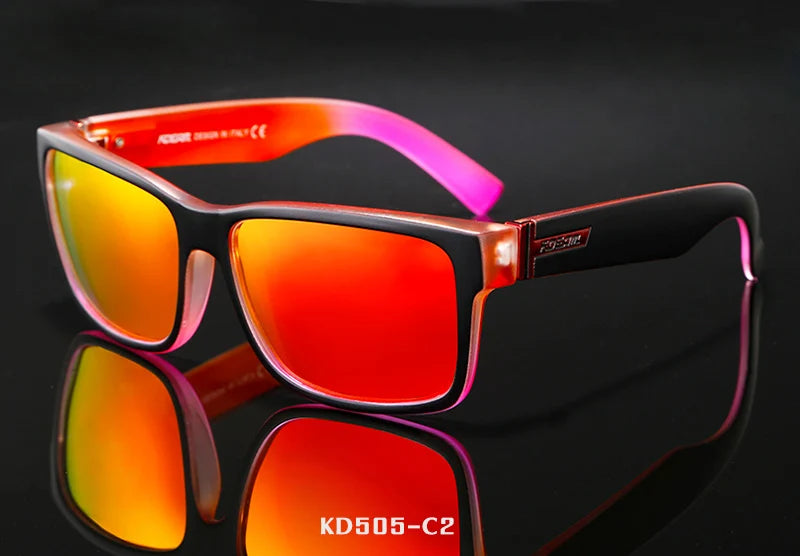 KDEAM Revamp Of Sport Men Sunglasses Polarized Shockingly Colors Sun Glasses Outdoor Driving Photochromic Sunglass With Box - Uknowucme