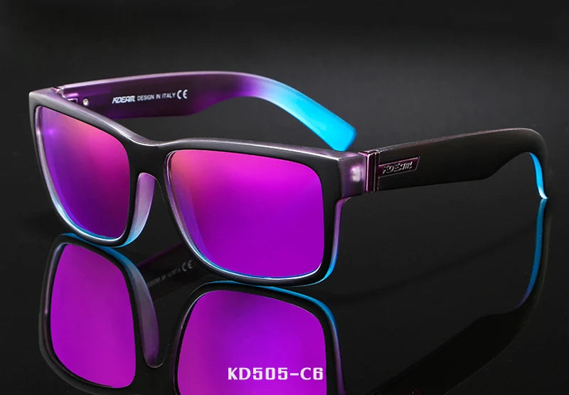 KDEAM Revamp Of Sport Men Sunglasses Polarized Shockingly Colors Sun Glasses Outdoor Driving Photochromic Sunglass With Box - Uknowucme
