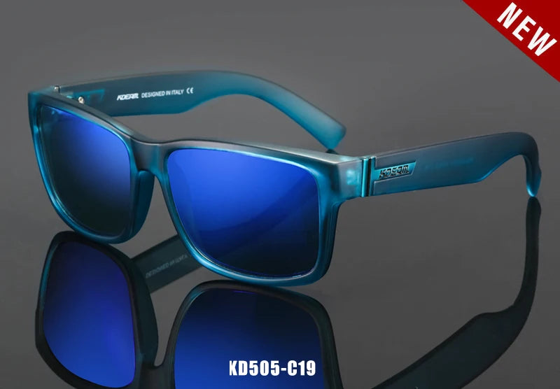 KDEAM Revamp Of Sport Men Sunglasses Polarized Shockingly Colors Sun Glasses Outdoor Driving Photochromic Sunglass With Box - Uknowucme
