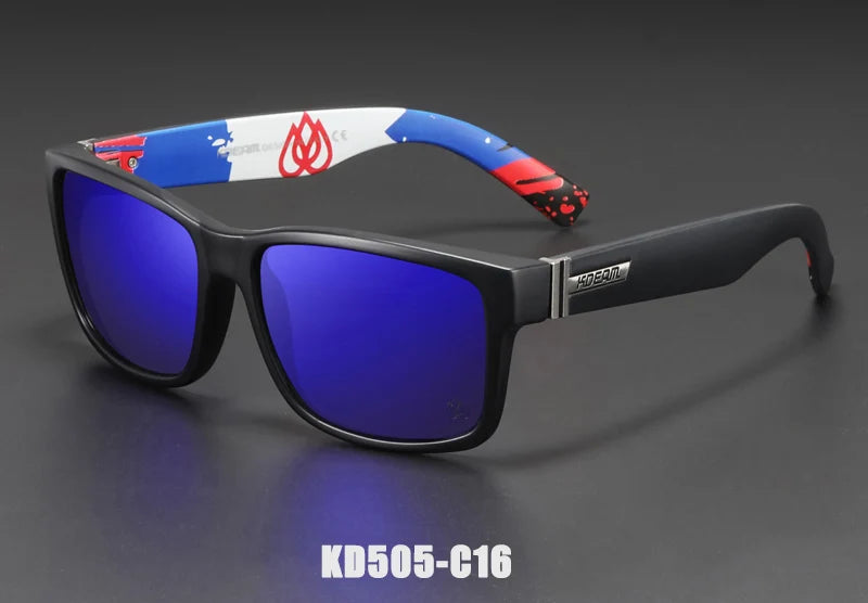 KDEAM Revamp Of Sport Men Sunglasses Polarized Shockingly Colors Sun Glasses Outdoor Driving Photochromic Sunglass With Box - Uknowucme