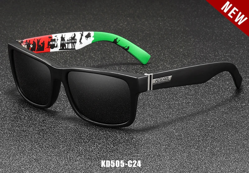 KDEAM Revamp Of Sport Men Sunglasses Polarized Shockingly Colors Sun Glasses Outdoor Driving Photochromic Sunglass With Box - Uknowucme