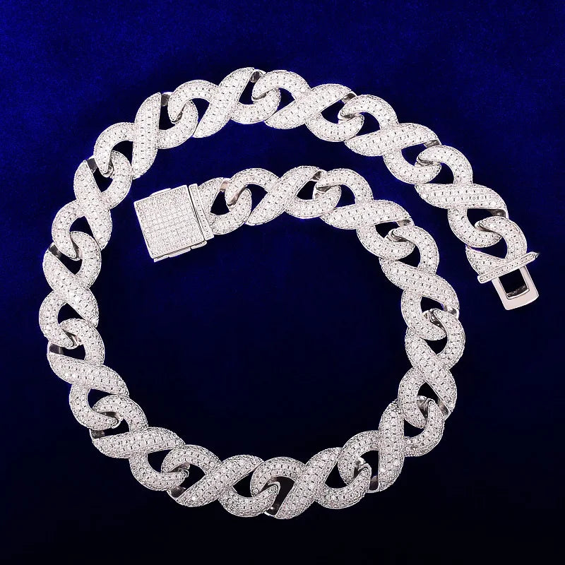 Bubble Letter Cuban Link Chain for Man Necklace Gold Color Choker Fashion Charms Hip Hop Rock Jewelry 2021 Trend - Uknowucme