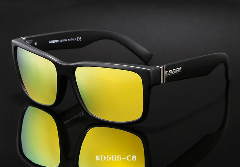 KDEAM Revamp Of Sport Men Sunglasses Polarized Shockingly Colors Sun Glasses Outdoor Driving Photochromic Sunglass With Box - Uknowucme