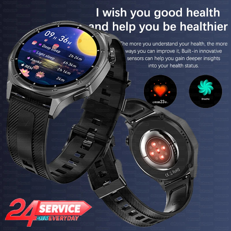 Original For Huawei WATCH 5 NFC Smart Watch Men Women 4GB Memory Sapphire Crystal Full Touch Screen Sport Fitness SmartWatch New - Uknowucme