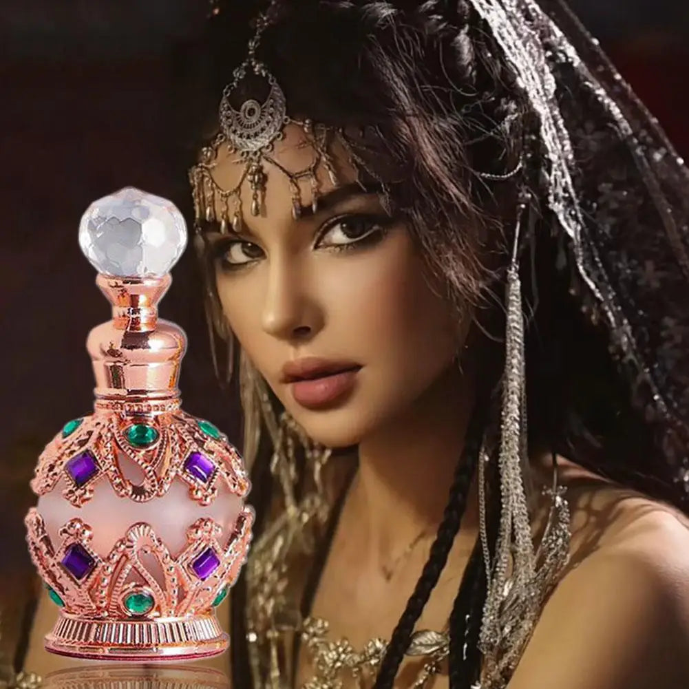 Exotic Arabian Perfume For Women, Enchanting Floral Bouquet With Rose, Jasmine&Vanilla Long-Lasting Pheromone-Infused Fragrance - Uknowucme