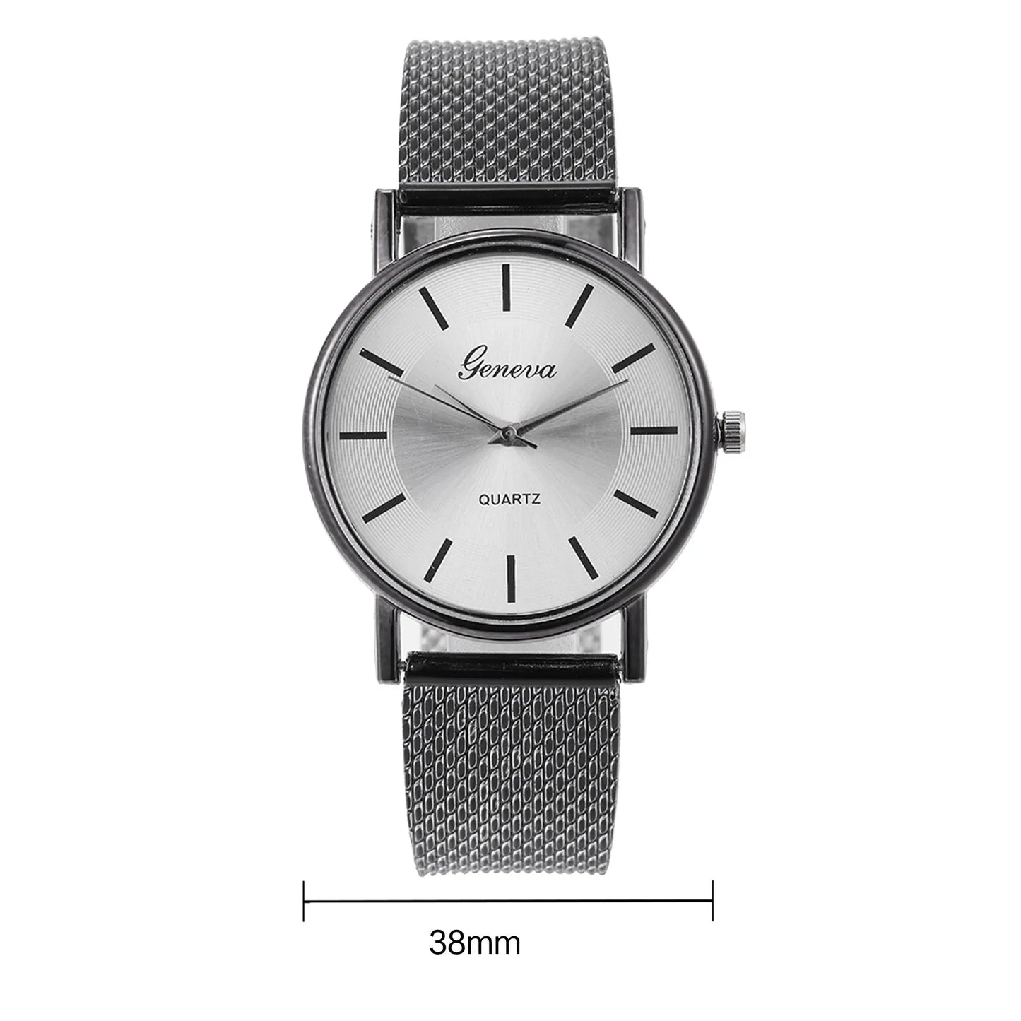 Men's Wristwatch Quartz Steel Stainless Number Women Wrist Watches Men's Watch Fashion Quartz Wristwatches Watches For Men - Uknowucme