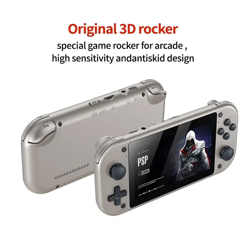 M17 Retro Video Handheld Game Console 4.3inch IPS Screen with 30000 Games Linux System Portable Pocket Retro Player for PSP/PS1 - Uknowucme
