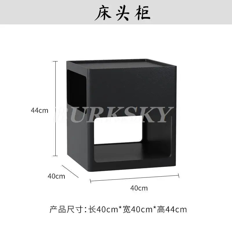 Nightstands Cabinets For Living Room Bedside Table Home Furniture Modern Cabinets Bed Side White Storage Locker For The Bedroom