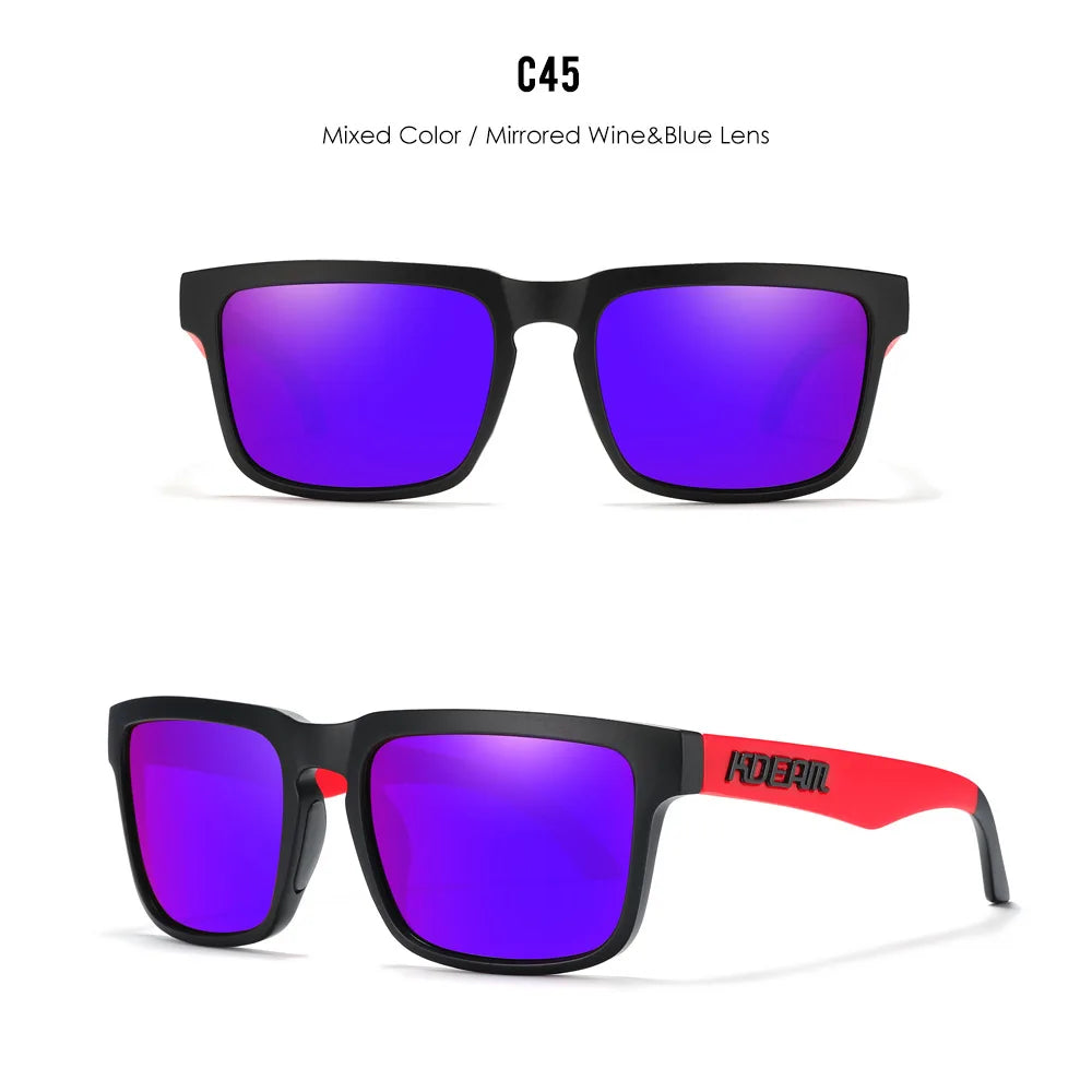 2024 Kdeam High Quality Polarized Sunglasses for Women Men Fashion Unisex Brand Popular Trendy Outdoor Eyewear For Couple - Uknowucme