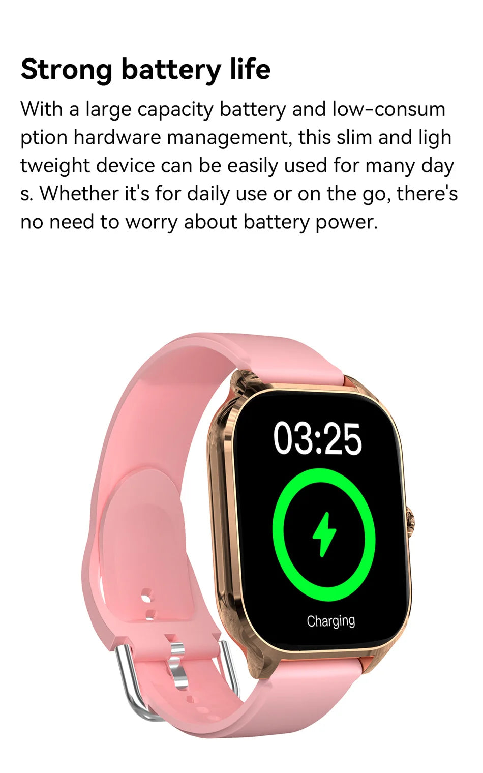 New Smart Watch For Android iOS 2.01" Smartwatch Answer Make Call Waterproof Sports Fitness Tracker Heart Rate Sleep Monitoring