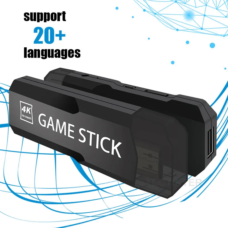 GD10 Video Game Console 128G Built-in 40000 Retro Handheld Game Player Console Wireless Controller TV Game Stick 4K HD Dropshipp - Uknowucme