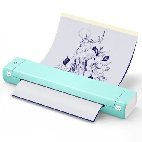 M08F Wireless Tattoo Thermal Printer Portable Transfer Machine USB Interface Type Profession Thermal Copier Printer - Uknowucme