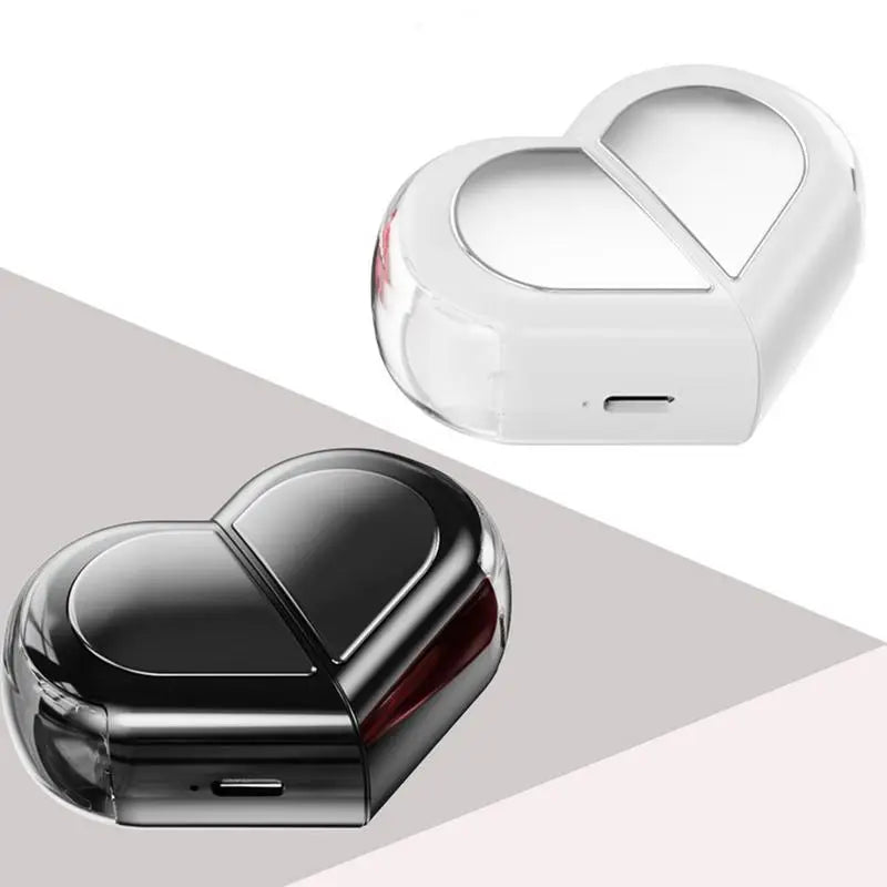 Heart Shaped Wireless Earbuds Touchscreen Comfortable Ear Buds Wireless Headphones Valentine's Day Gift Waterproof With Hi-Fi - Uknowucme