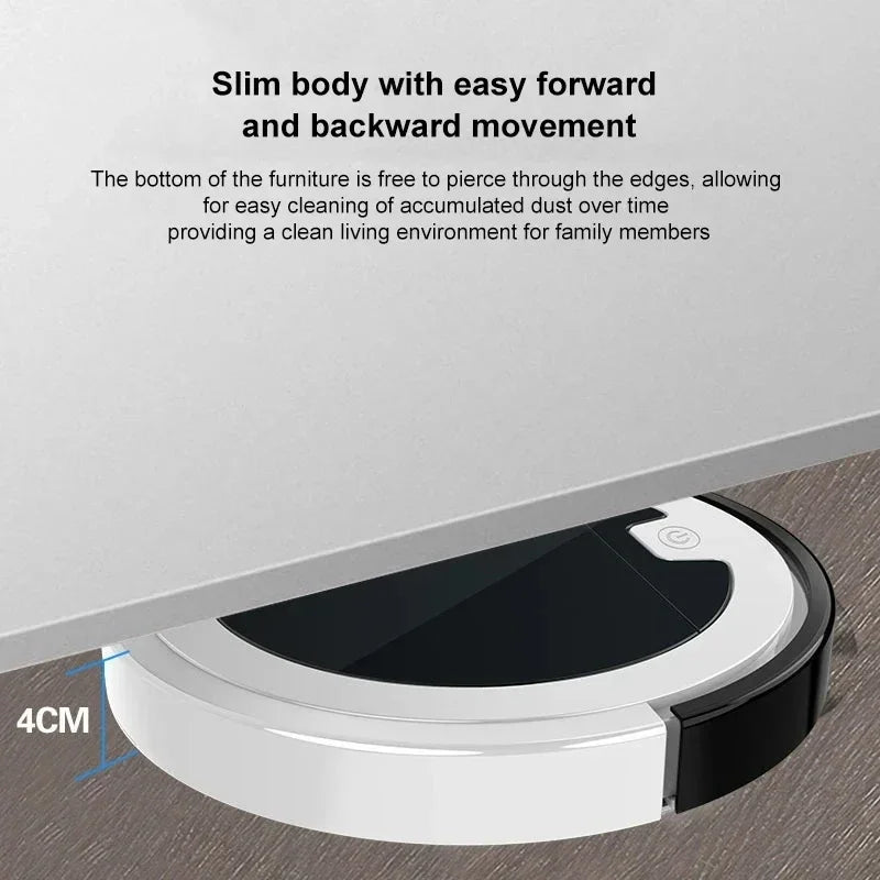 Intelligent Sweeping Robot Large Water Tank Mobile App Remote Control Planning And Cleaning Line Low Noise 2000 Pa Large Suction - Uknowucme