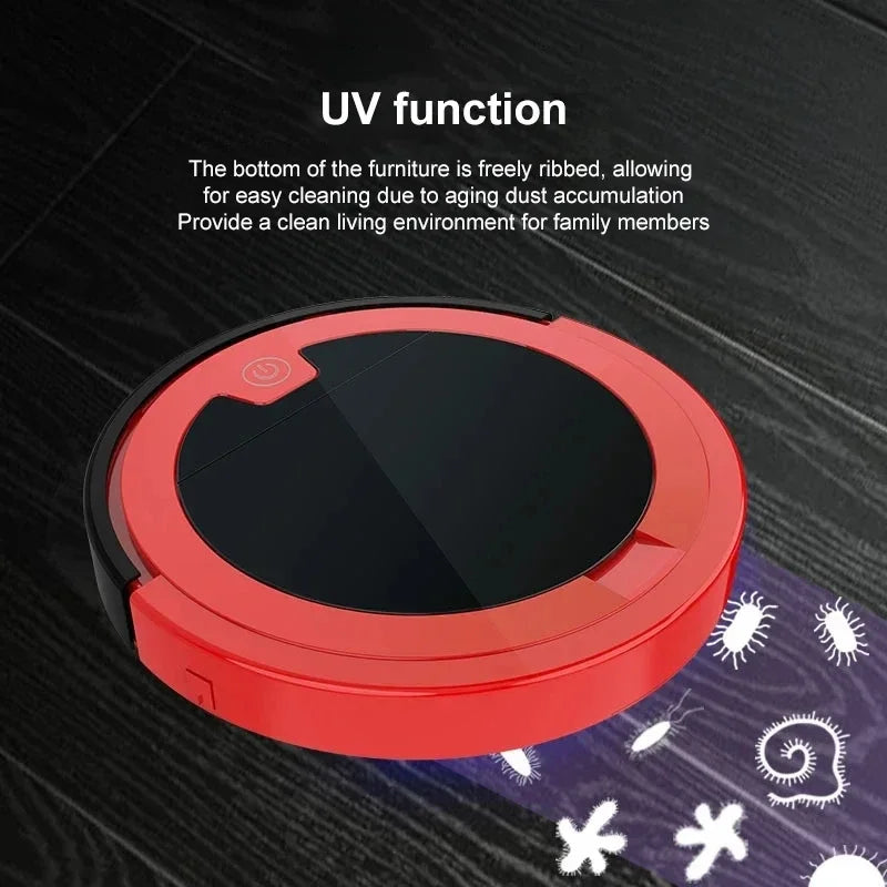 Intelligent Sweeping Robot Large Water Tank Mobile App Remote Control Planning And Cleaning Line Low Noise 2000 Pa Large Suction - Uknowucme