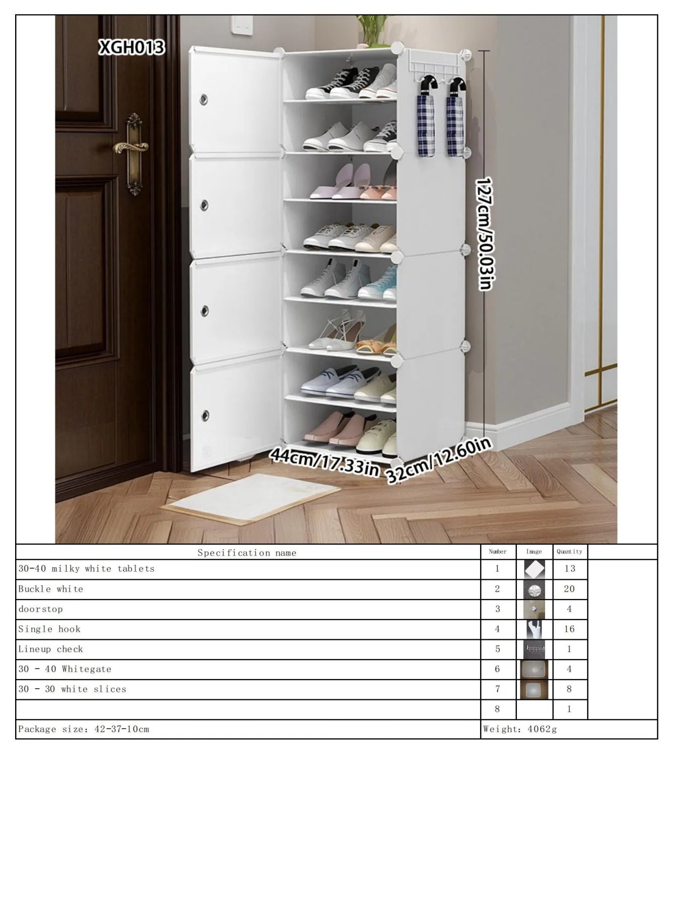 Shoe Rack Simple Home Entrance Indoor Good-Looking Storage Dustproof Dormitory Bedroom Rental House Plastic Shoe Cabinet - Uknowucme