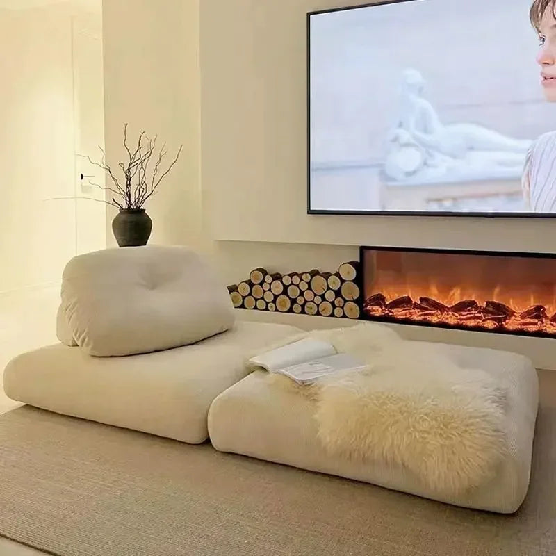 Single Sofa Bed Recliner Lounger Convertible Tatami Sofas Sets Tiny House Relaxing Giant Pouf Luxury Comfort Bedroom Furniture - Uknowucme