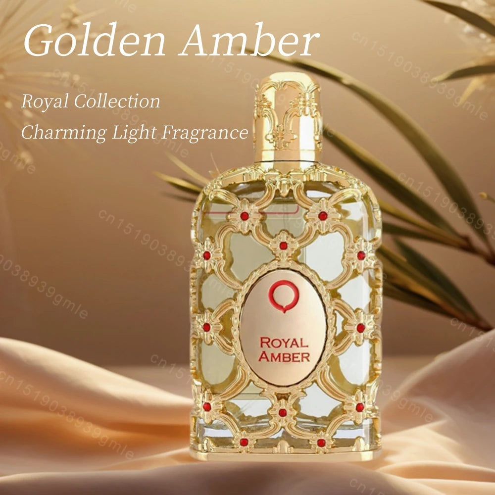 100Ml Original Arab Perfumes Eau De Parfum Female Fragrance Perfume man Royal Amber Parfume Cologne Perfume for Men Women - Uknowucme
