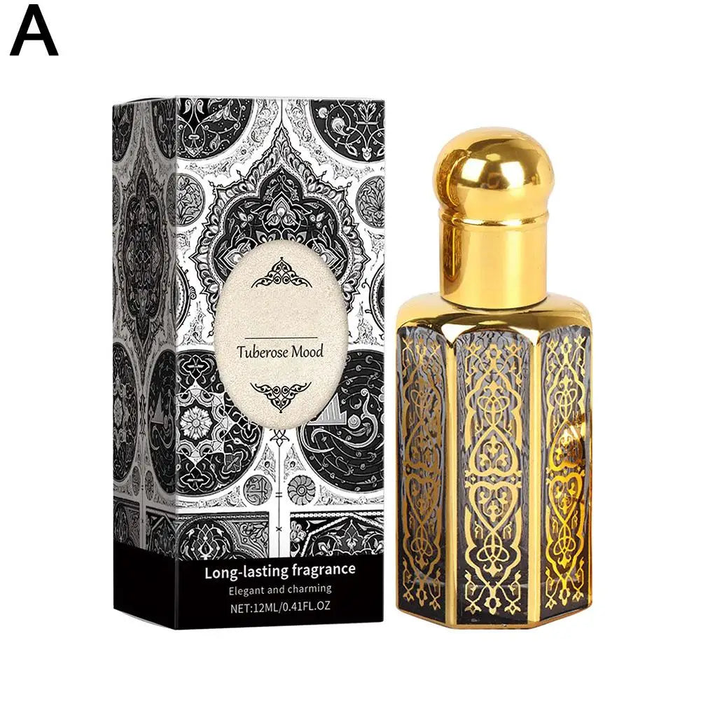 Exotic Arabian Perfume For Women, Enchanting Floral Bouquet With Rose, Jasmine&Vanilla Long-Lasting Pheromone-Infused Fragrance - Uknowucme