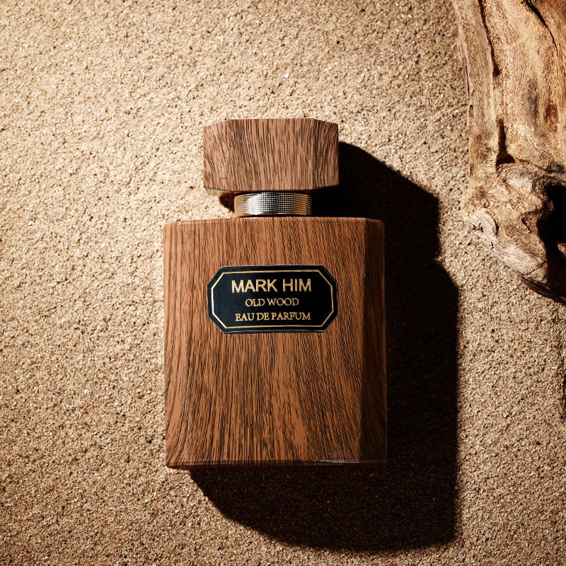 Luxury Gentleman Men's Perfume 75ml Ebony Agarwood Woody Fragrance Charm Cologne Vanilla Amber Freshness Lasting Light Fragrance - Uknowucme