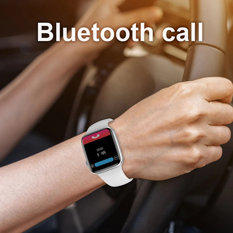 2024 NEW Smart Watch Wireless Charging Smartwatch Bluetooth Calls Men Women Watches Fitness Bracelet Custom Watch Face - Uknowucme