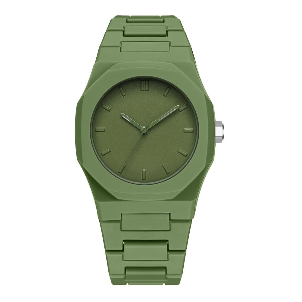 VA VA VOOM Brand Men Creative Watch Fashion Silicone Black Business Style Arabic Digital Creative Military Quartz Sports Watches - Uknowucme