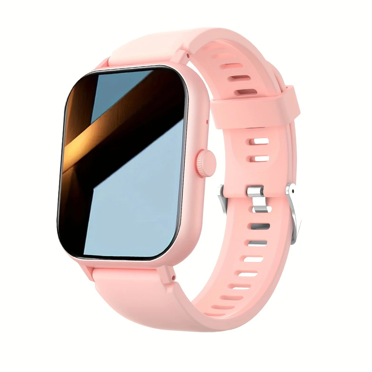 The New 2024 Smart Watch (Make/Answer Call), Full Touch Wireless Calling Smartwatch, Fitness Tracker Watch For Smartphone,For IP - Uknowucme