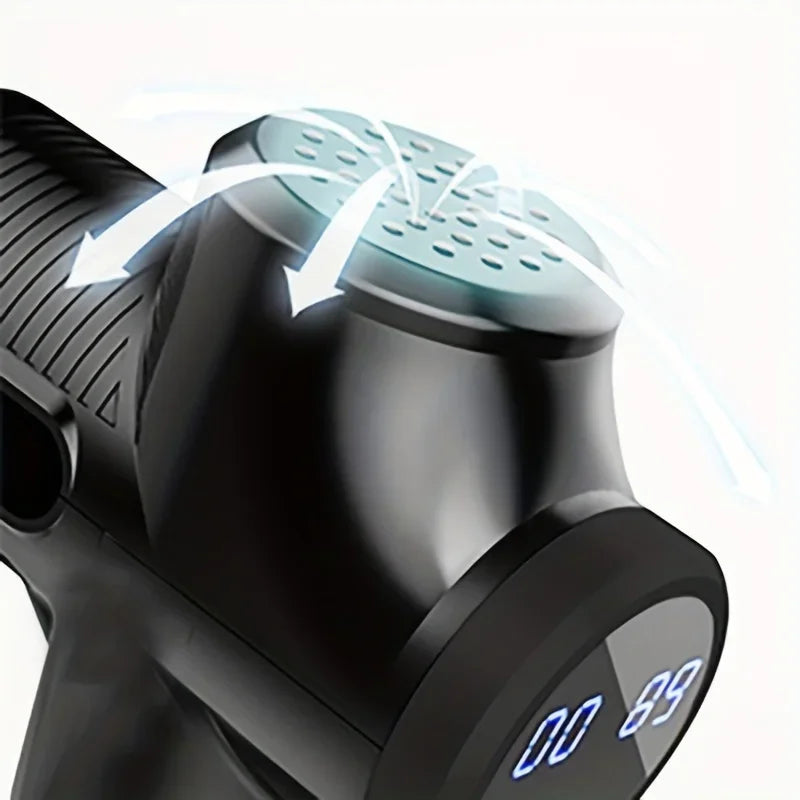 Professional Massage Gun Massage Gun LCD Digital Display with 99 Levels for Adjusting the Body Arms Legs Back Deep Massage - Uknowucme