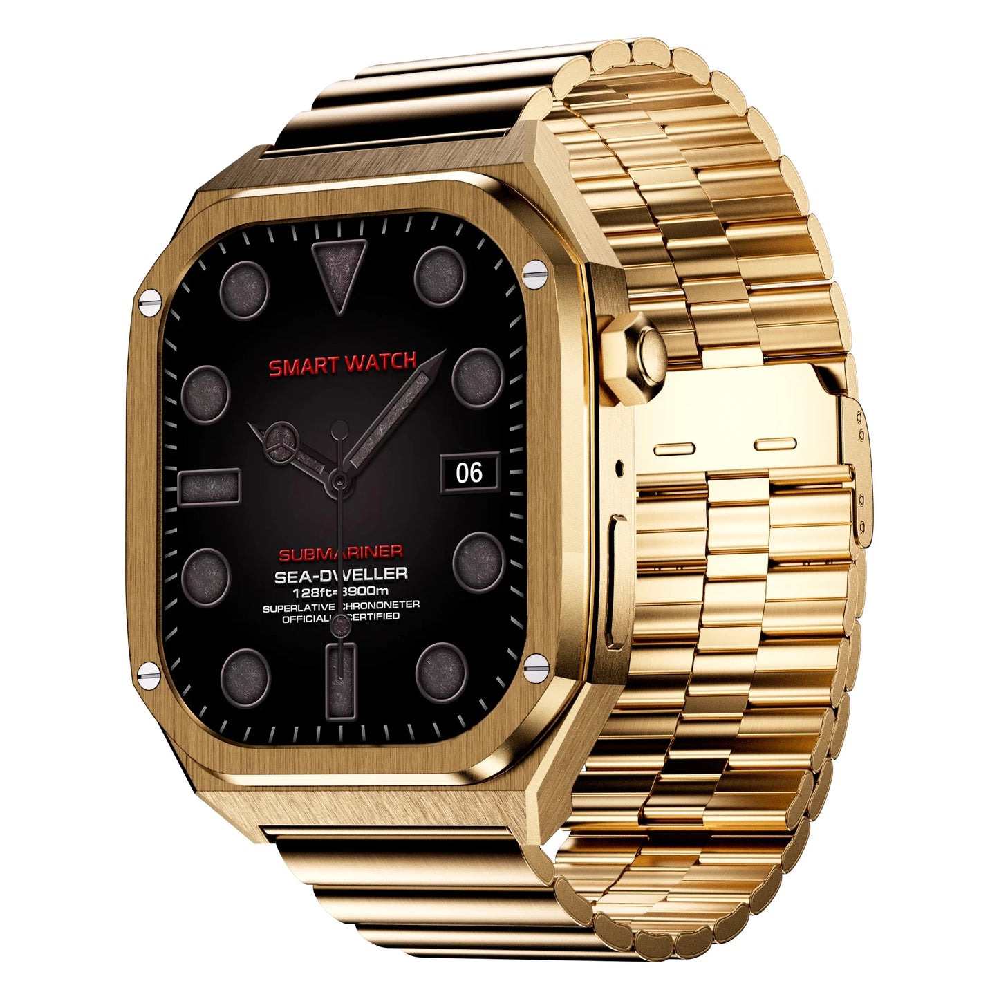 1.96inch Screen Amoled Smart Watch for Men Blood Pressure Blood Oxygen IP68 Waterproof HD40 Smartwatch Fitness Tracker - Uknowucme