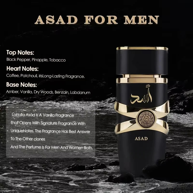 100ml Original Perfume Women Spray Long-lasting Perfumes Men's Perfume Women's Fragrance Arab Long lasting Pheromones Femme Gift - Uknowucme