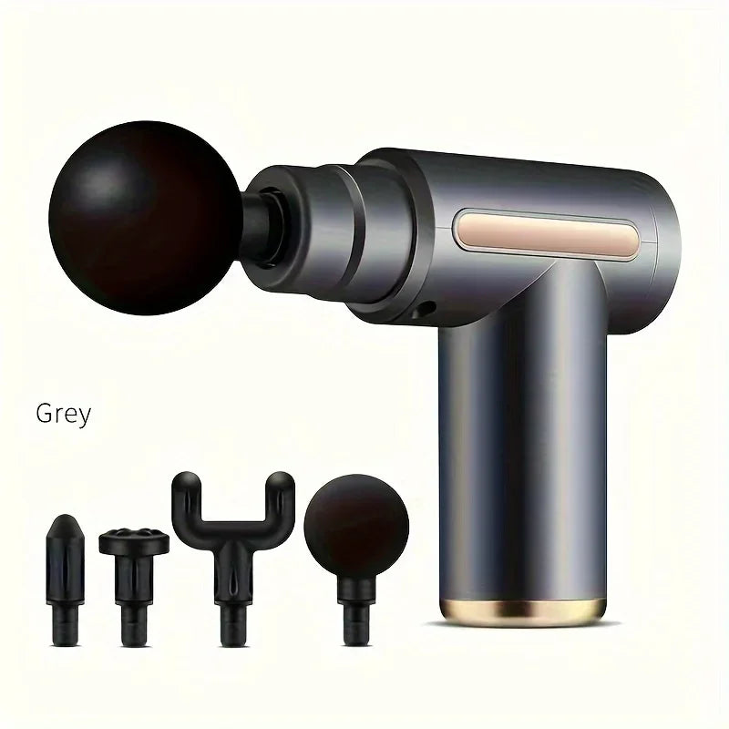Adjustable Speed Massage Gun for Deep Muscle Recovery, Handheld Fitness Tool That Uses A Massager To Relieve Pain and Relax - Uknowucme