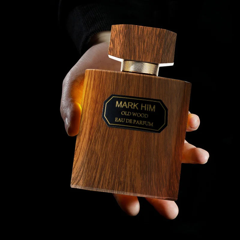 Luxury Gentleman Men's Perfume 75ml Ebony Agarwood Woody Fragrance Charm Cologne Vanilla Amber Freshness Lasting Light Fragrance - Uknowucme