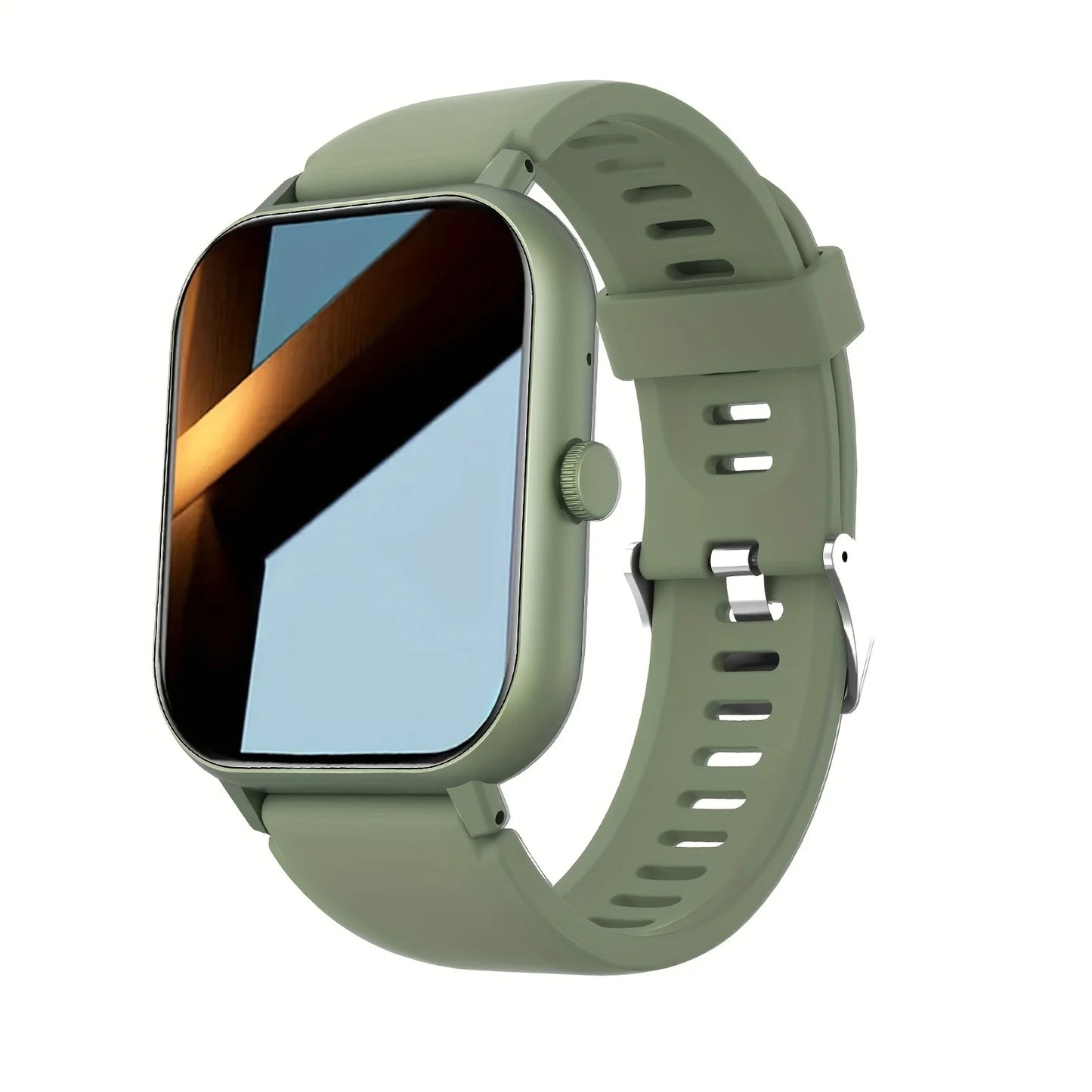 The New 2024 Smart Watch (Make/Answer Call), Full Touch Wireless Calling Smartwatch, Fitness Tracker Watch For Smartphone,For IP - Uknowucme