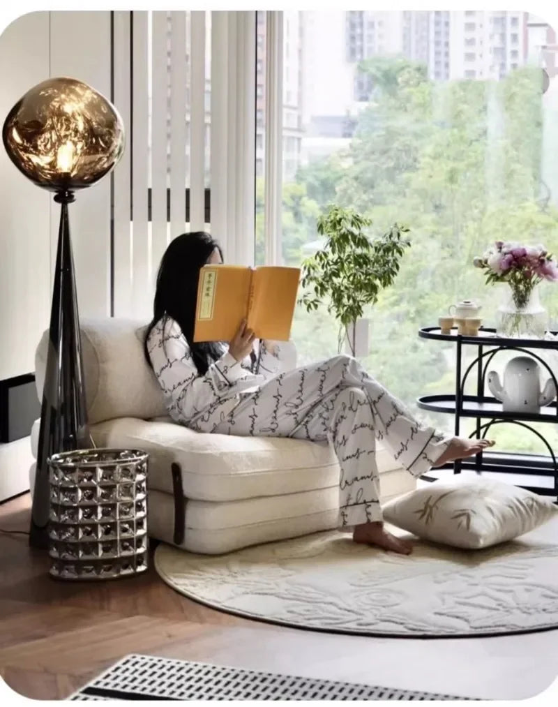 Sponge Filling Folding Living Room Sofas Multifunctional Modern Simple Single Sofa Removable Nordic Luxury Home Furniture - Uknowucme