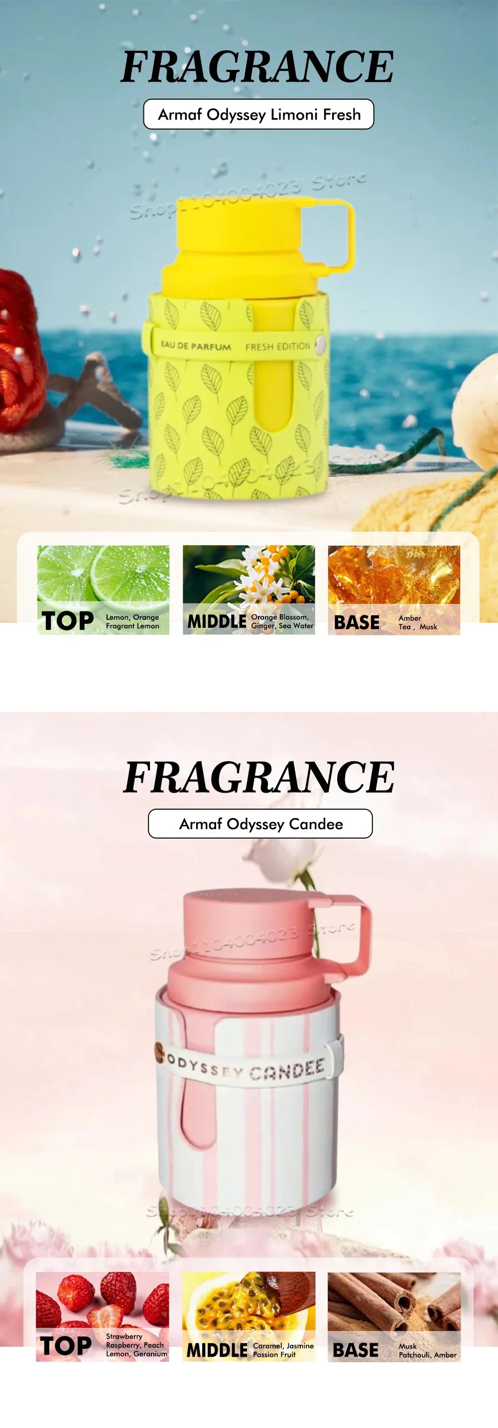 100ML Armaf Odyssey Mandarinsky Limited Edition Perfume For Men Middle Eastern Eau de Parfum Original Arabian Perfume For Women - Uknowucme