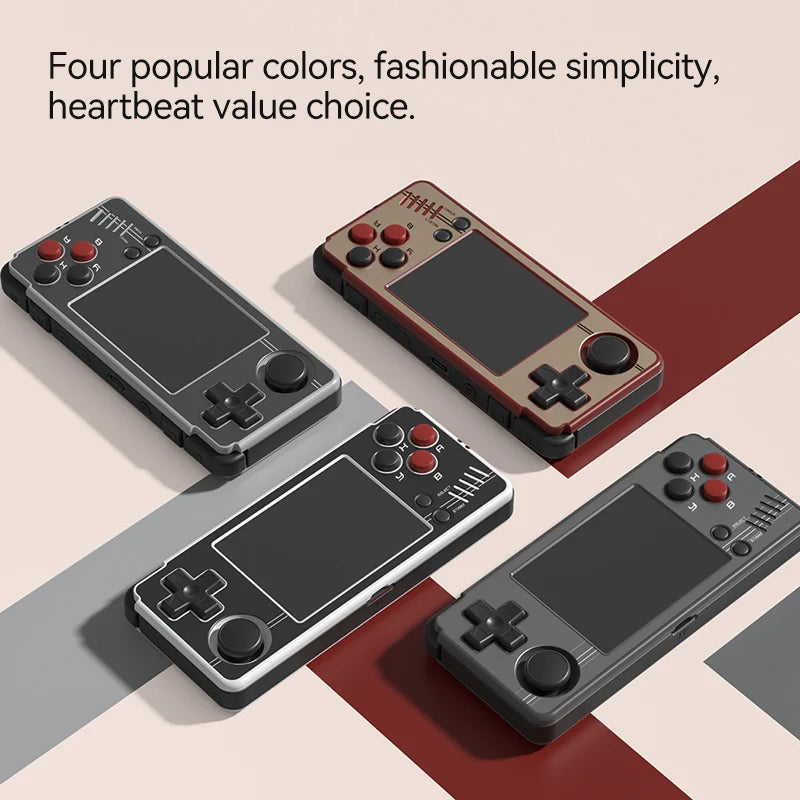 MIYOO A30 Handheld Game Console 2.8'' IPS Screen Linux System Horizontal Retro Emulator Video Console Vibration Motor Kids Gifts - Uknowucme