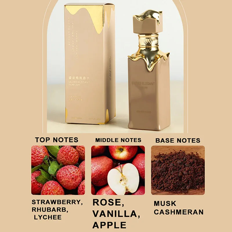 Brand Arabian Women's Perfume Musk Caramel Milk Ambergris Sandalwood Cologne Body Spray Last Fragrance Pheromone Eau De Toilette - Uknowucme